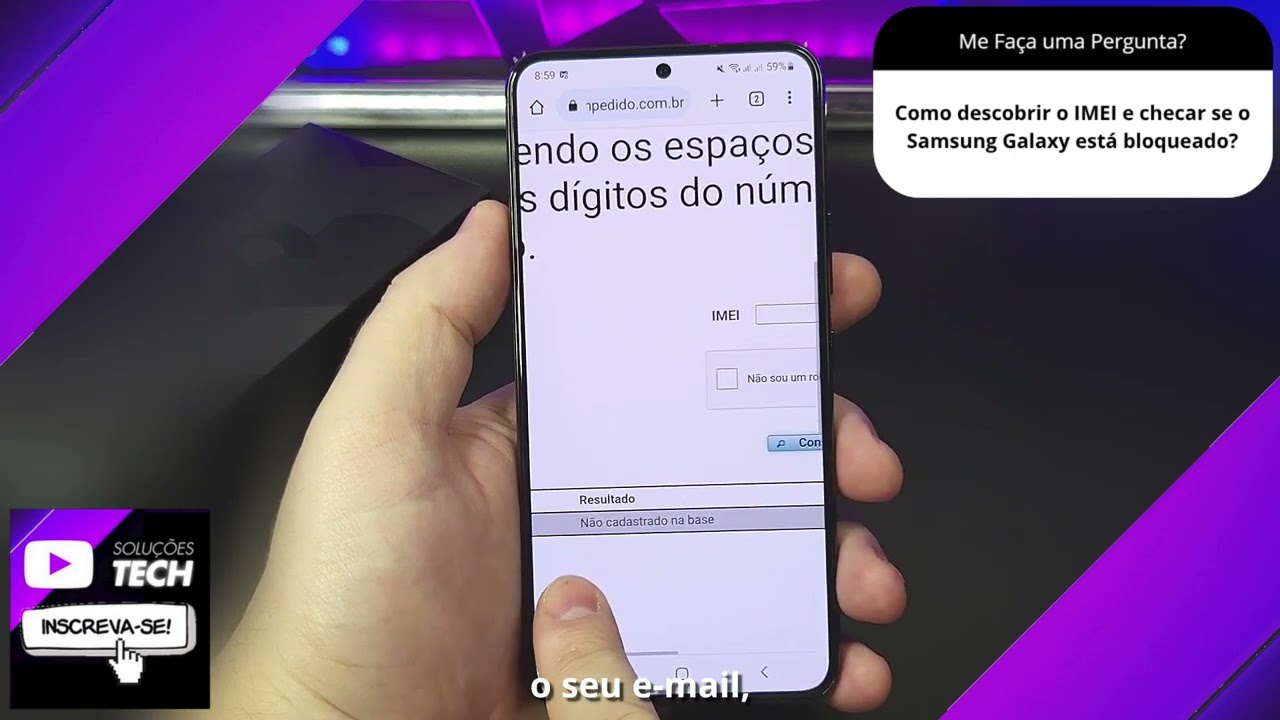 Como descobrir o IMEI e checar se o Samsung Galaxy está bloqueado❓