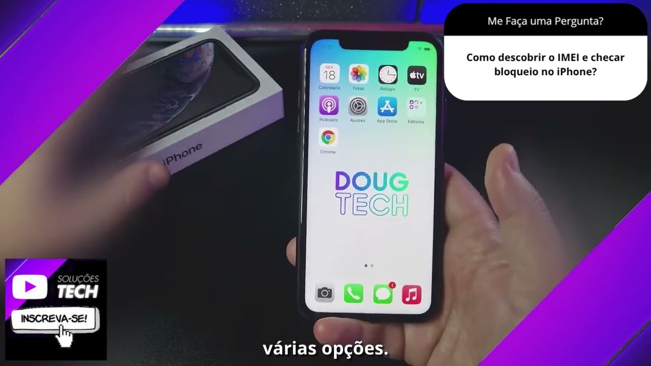 Como descobrir o IMEI e checar bloqueio no iPhone❓