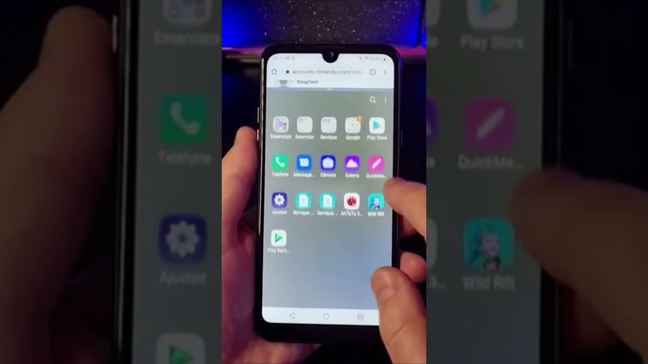 USE DOIS APLICATIVOS AO MESMO TEMPO NO SEU LG #Shorts