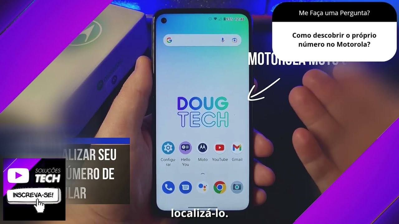 Como descobrir o próprio número no Motorola❓
