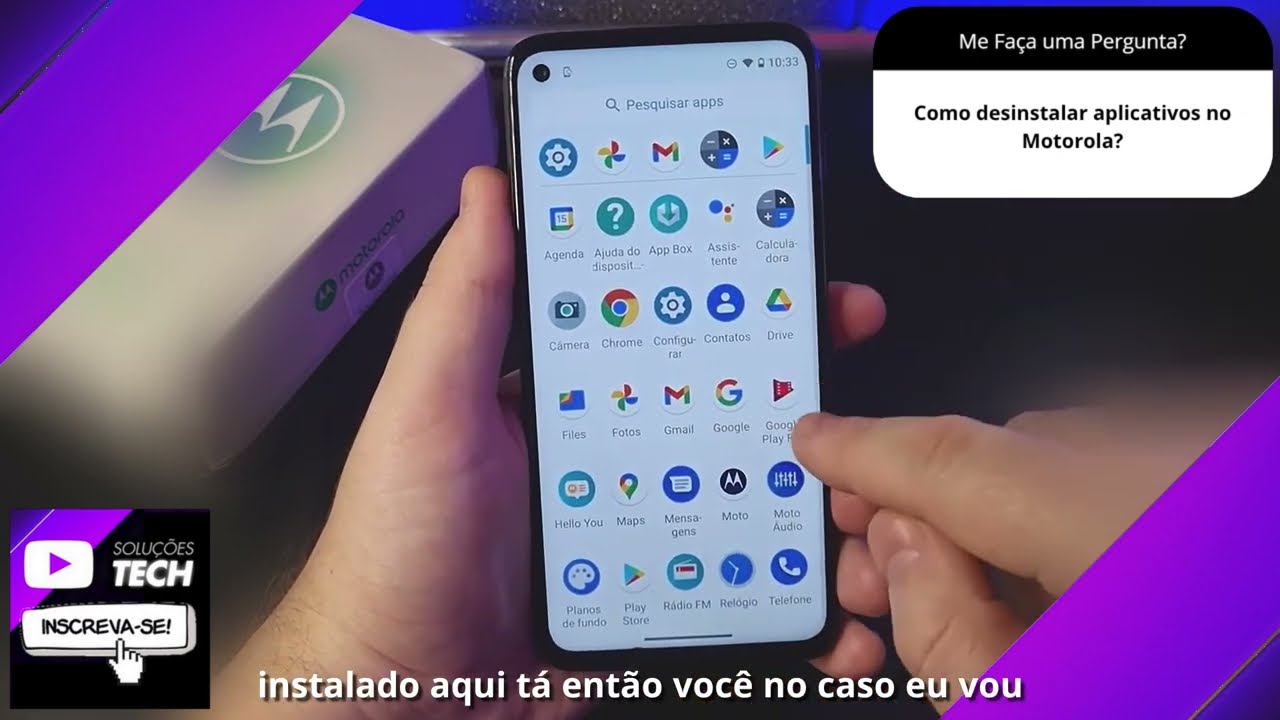 Como desinstalar aplicativos no Motorola❓