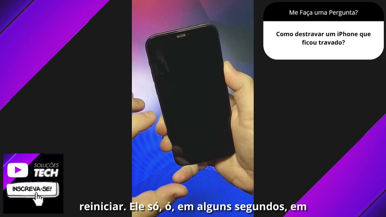 Como destravar um iPhone que ficou travado❓