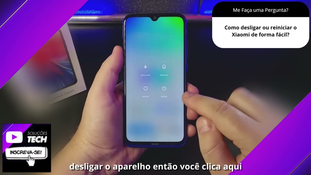 Como desligar ou reiniciar o Xiaomi de forma fácil❓