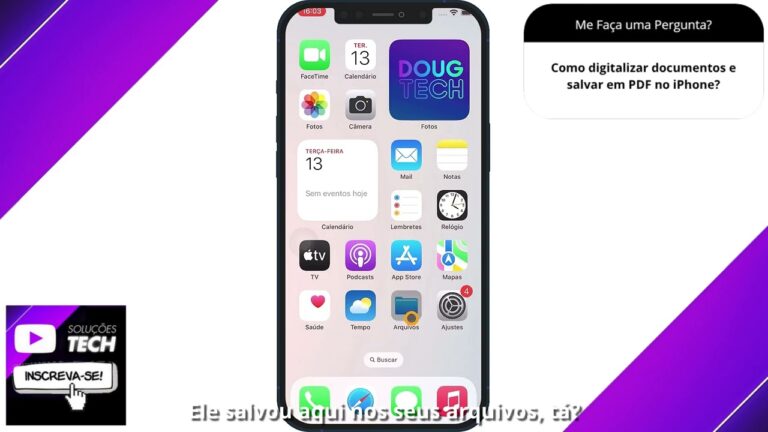 Como digitalizar documentos e salvar em PDF no iPhone❓