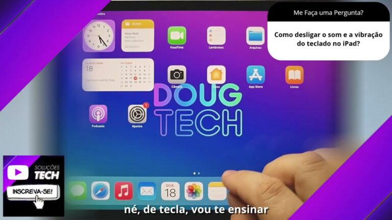 Como desligar o som e a vibração do teclado no iPad❓