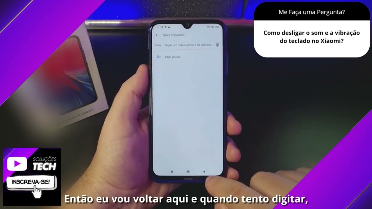 Como desligar o som e a vibração do teclado no Xiaomi❓