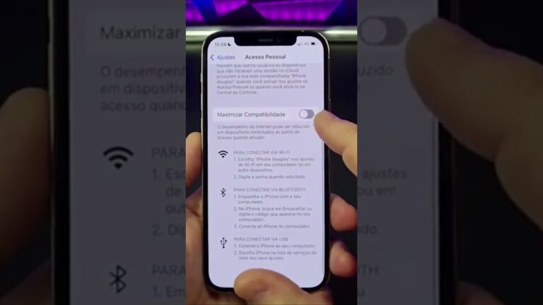 COMO COMPARTILHAR A INTERNET DO IPHONE COM FACILIDADE #Shorts
