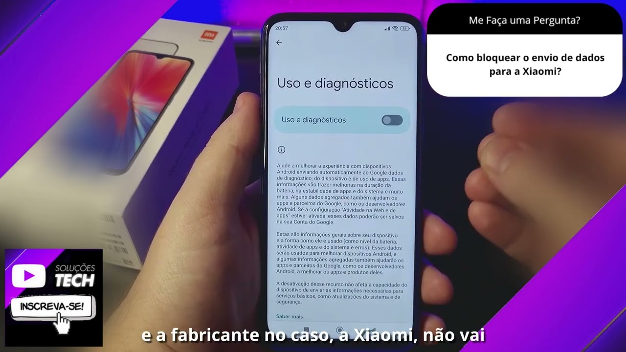 Como bloquear o envio de dados para a Xiaomi❓
