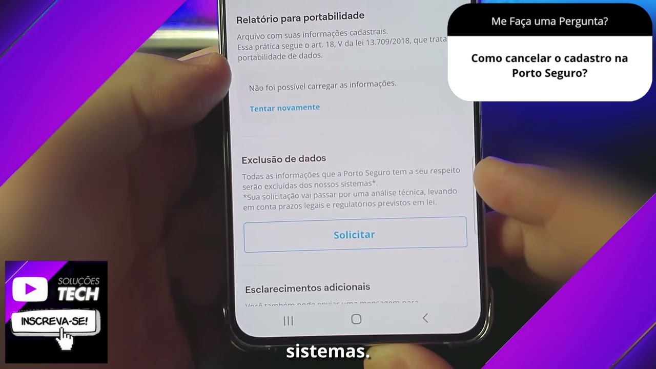 Como cancelar o cadastro na Porto Seguro❓