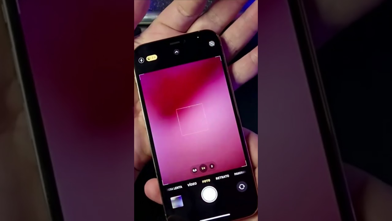 COMO LIGAR OU DESLIGAR O FLASH DA CÂMERA NO IPHONE #Shorts