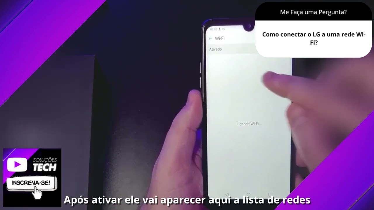 Como conectar o LG a uma rede Wi Fi❓