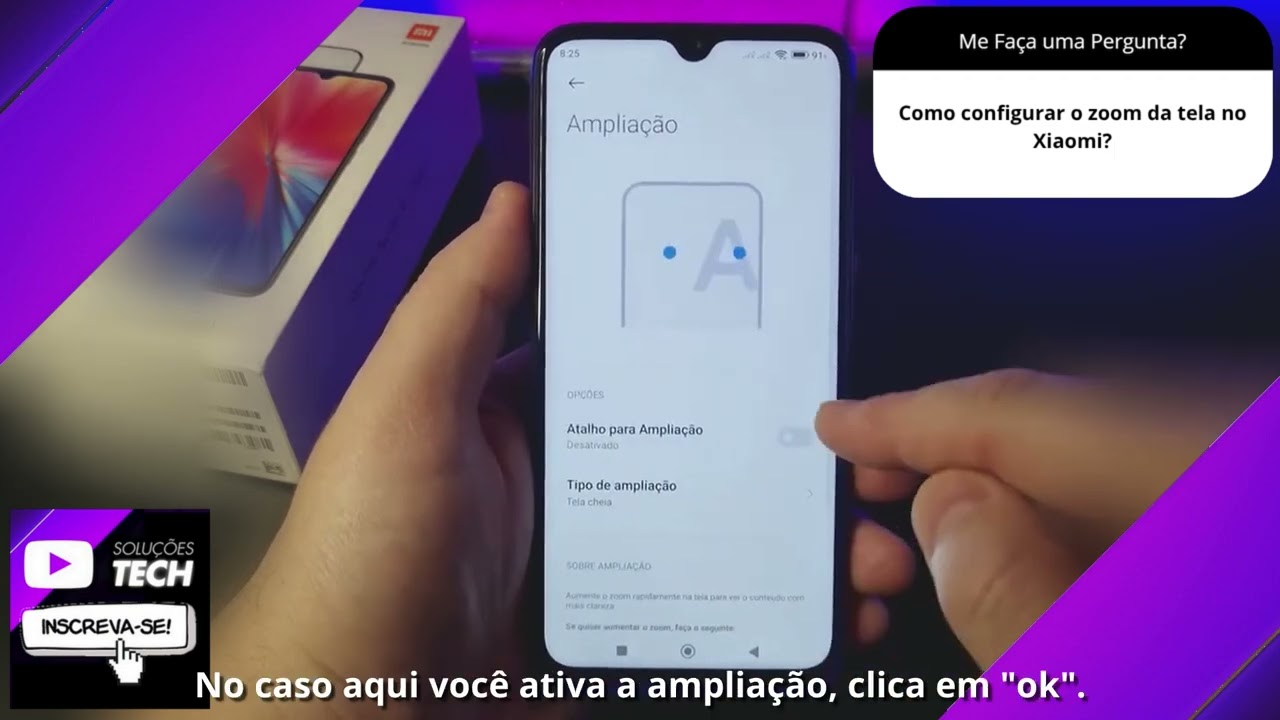 Como configurar o zoom da tela no Xiaomi❓