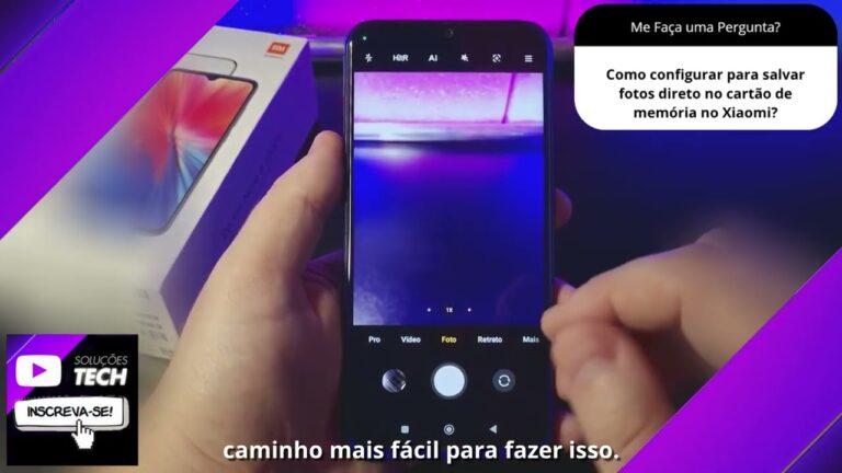 Como configurar para salvar fotos direto no cartão de memória no Xiaomi❓