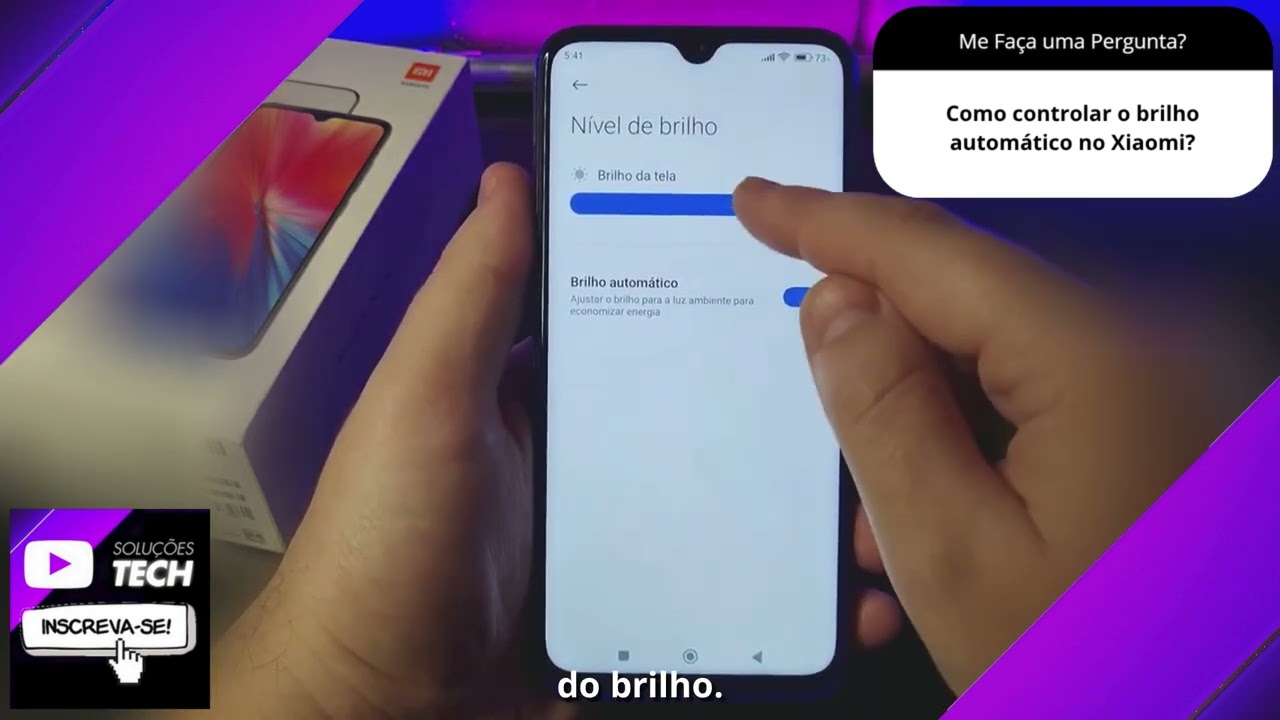 Como controlar o brilho automático no Xiaomi❓