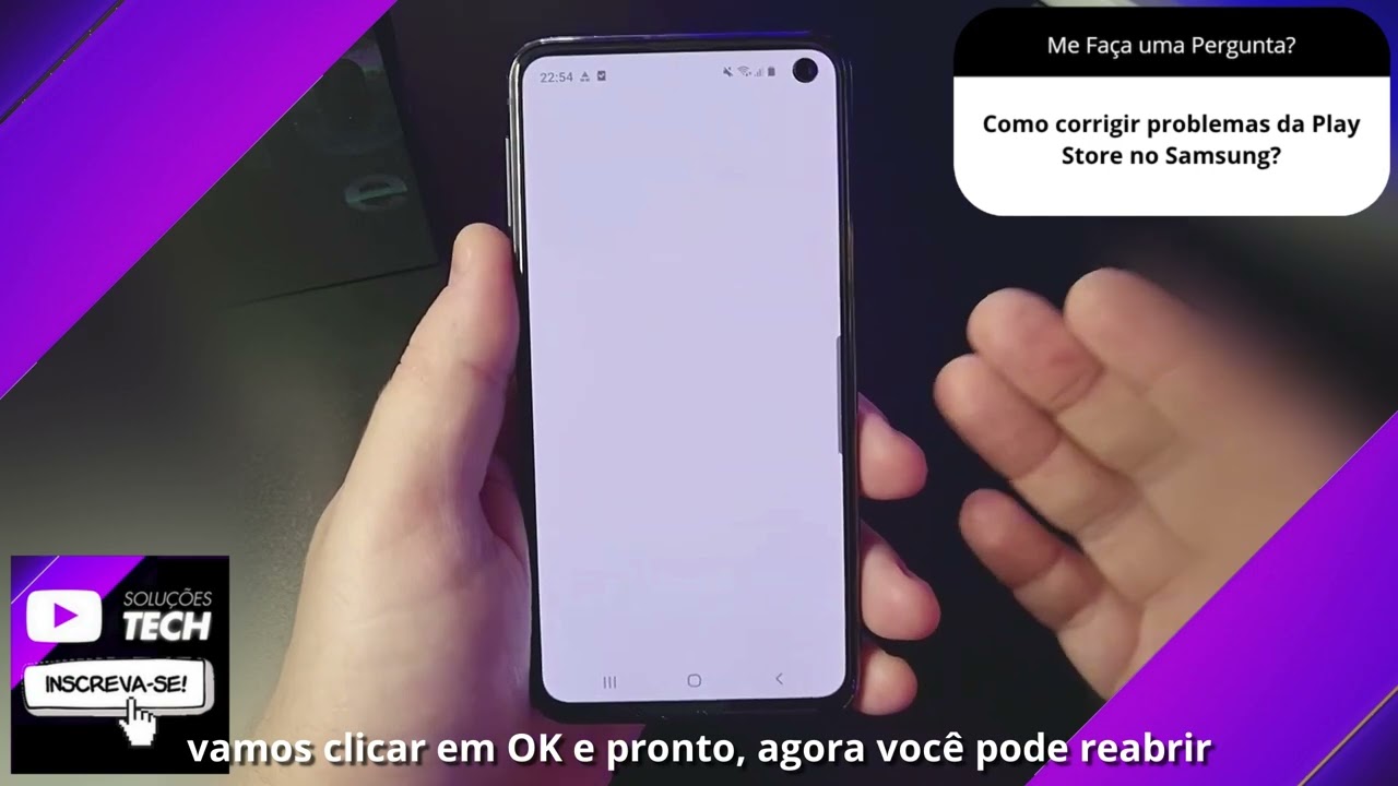 Como corrigir problemas da Play Store no Samsung❓