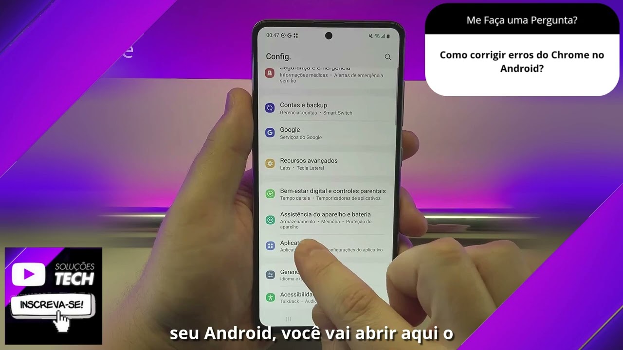 Como corrigir erros do Chrome no Android❓