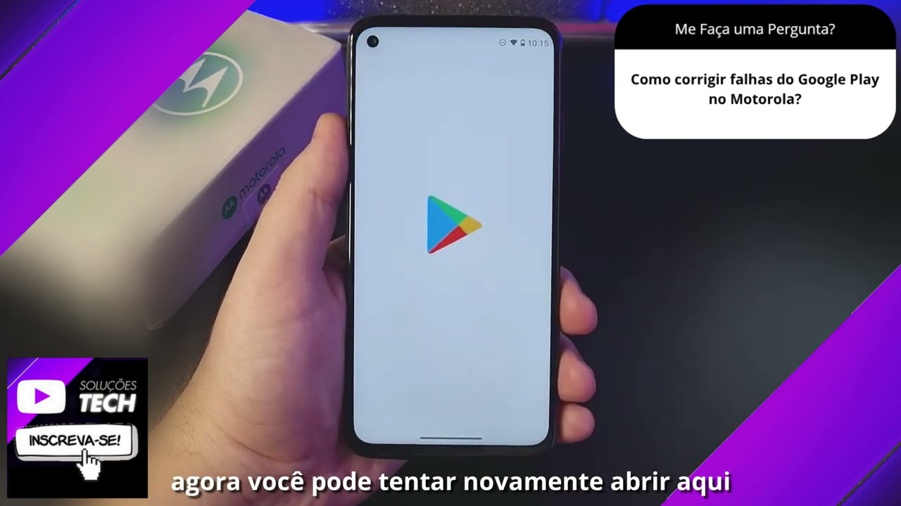 Como corrigir falhas do Google Play no Motorola❓