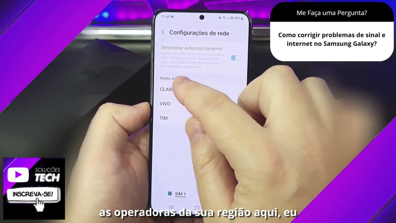 Como corrigir problemas de sinal e internet no Samsung Galaxy❓