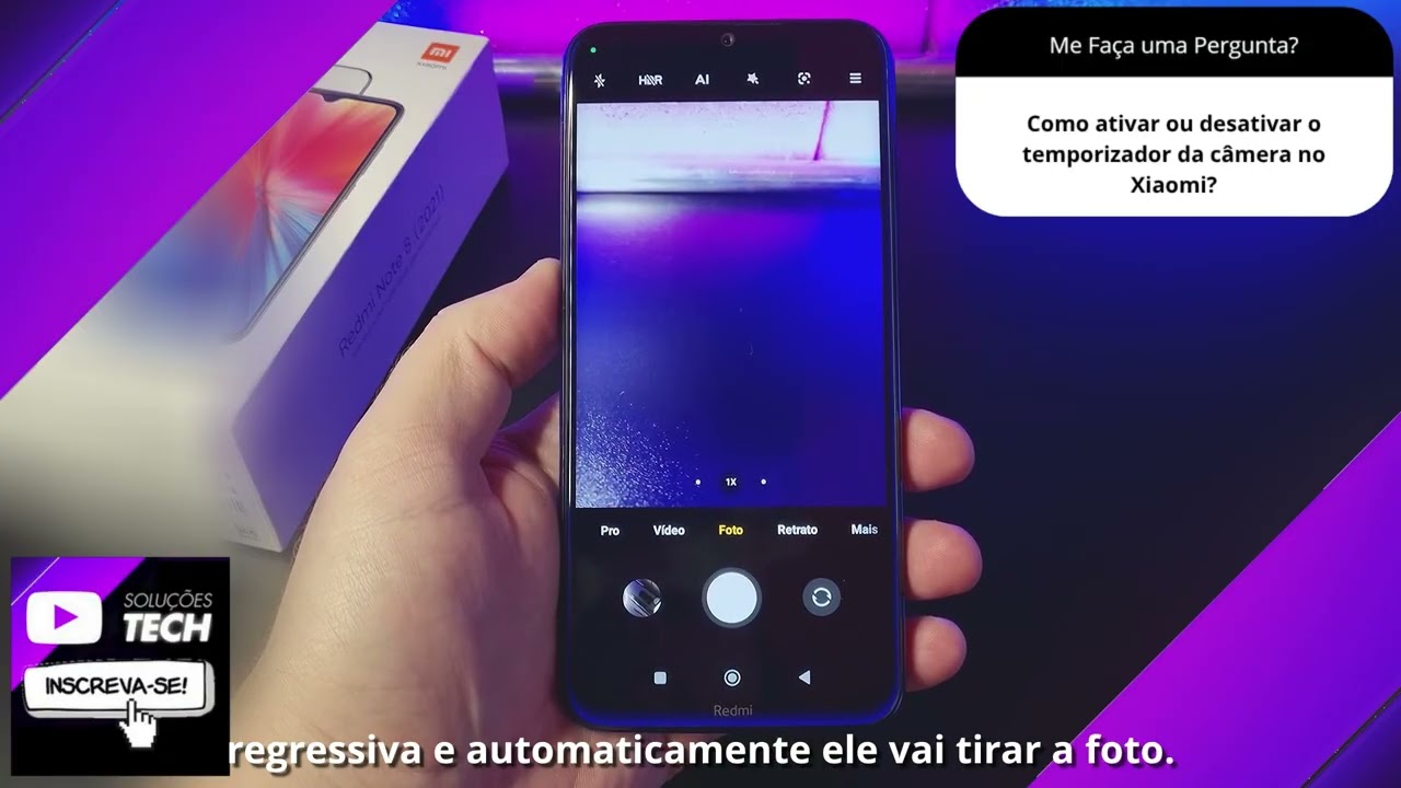 Como ativar ou desativar o temporizador da câmera no Xiaomi❓
