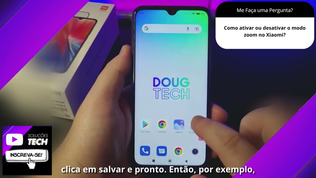 Como ativar ou desativar o modo zoom no Xiaomi❓