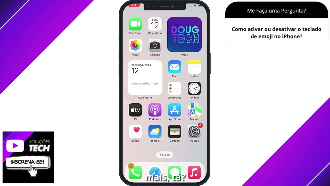 Como ativar ou desativar o teclado de emoji no iPhone❓