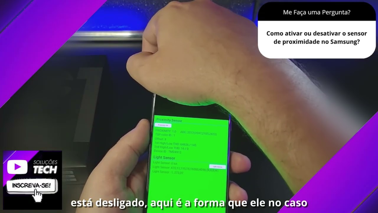 Como ativar ou desativar o sensor de proximidade no Samsung❓