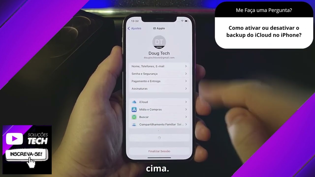Como ativar ou desativar o backup do iCloud no iPhone❓