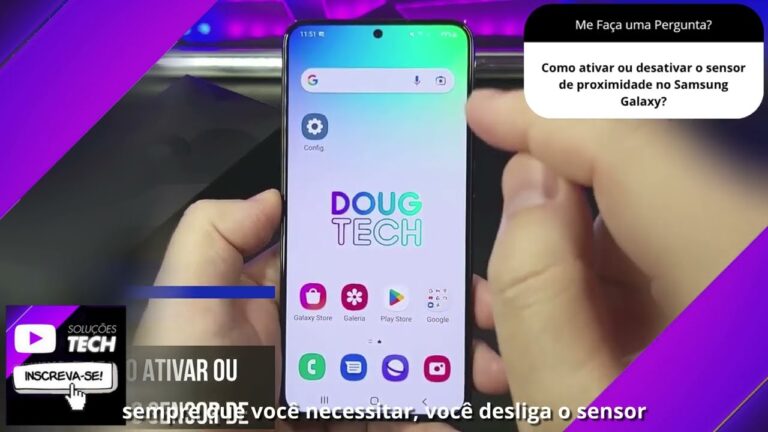 Como ativar ou desativar o sensor de proximidade no Samsung Galaxy❓