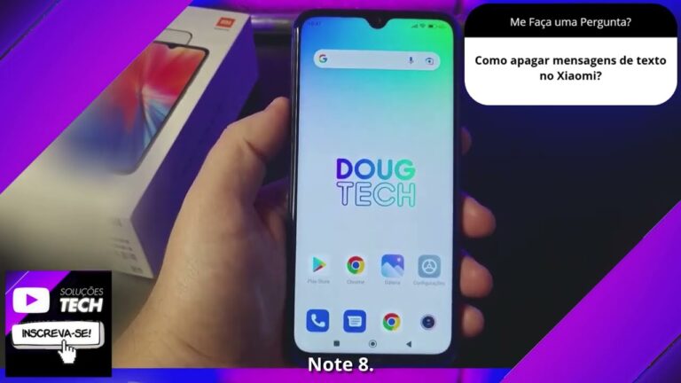 Como apagar mensagens de texto no Xiaomi❓