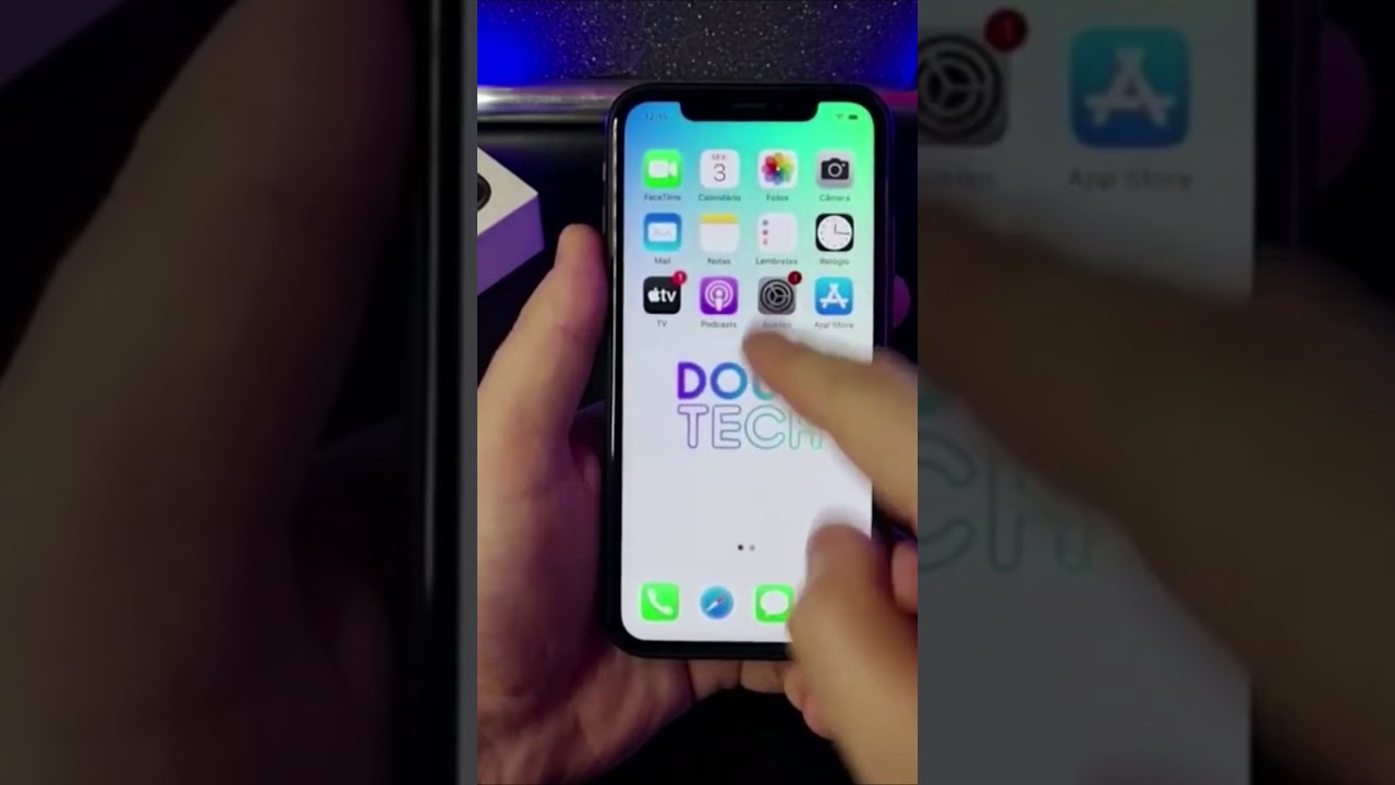 ATIVE O ALERTA DE FLASH PARA NOTIFICAÇÕES NO IPHONE #Shorts