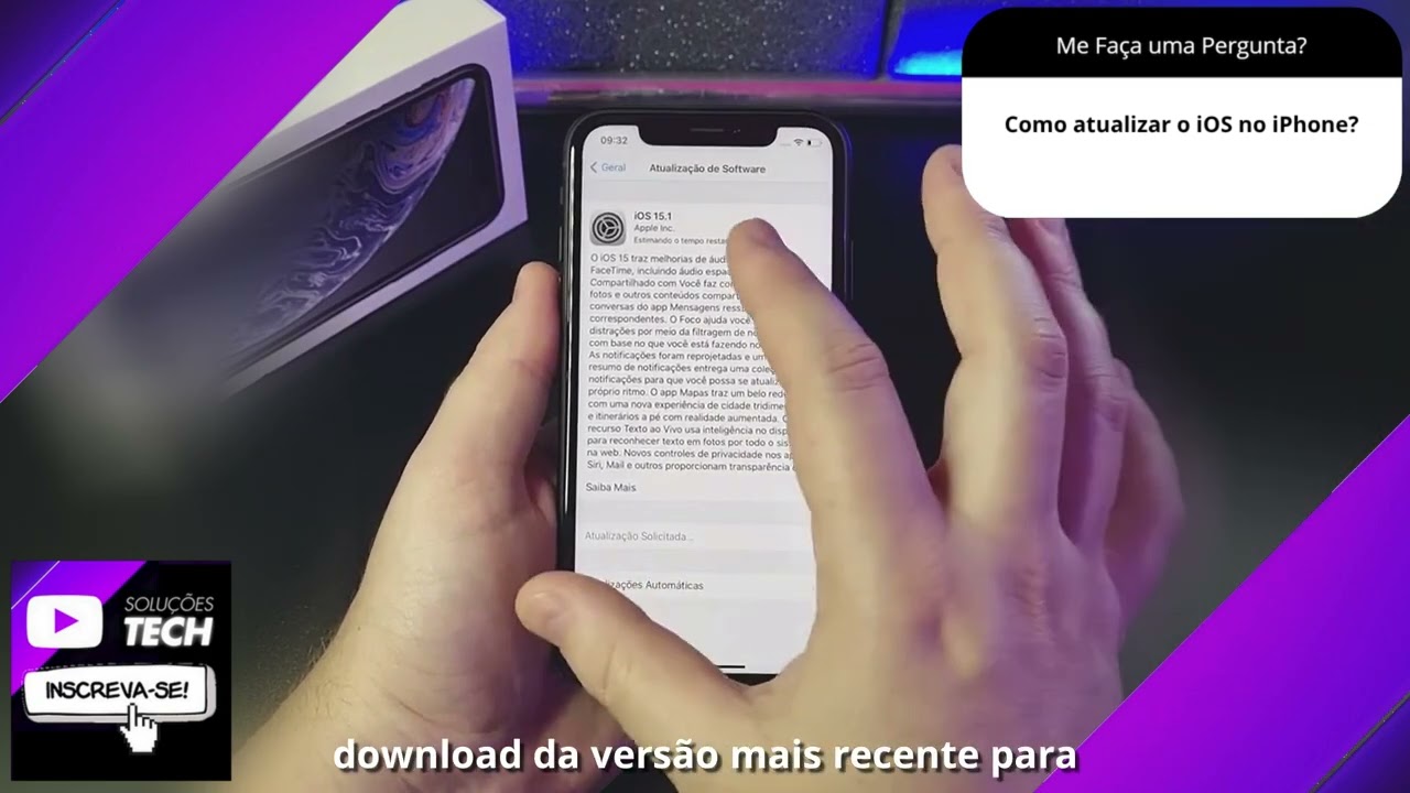 Como atualizar o iOS no iPhone❓