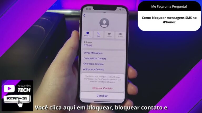 Como bloquear mensagens SMS no iPhone❓
