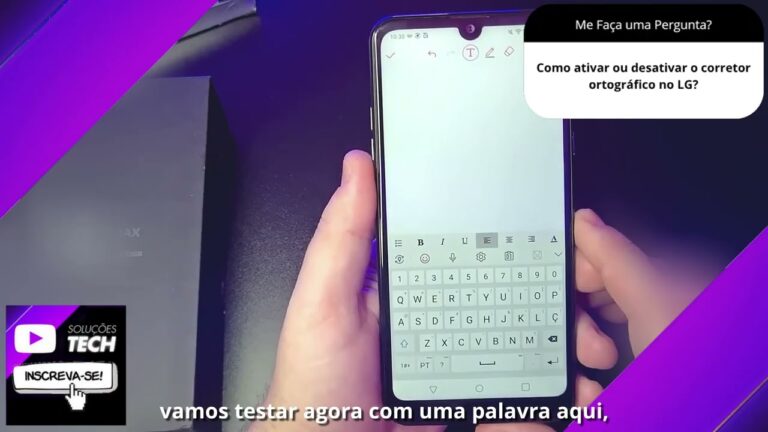 Como ativar ou desativar o corretor ortográfico no LG❓