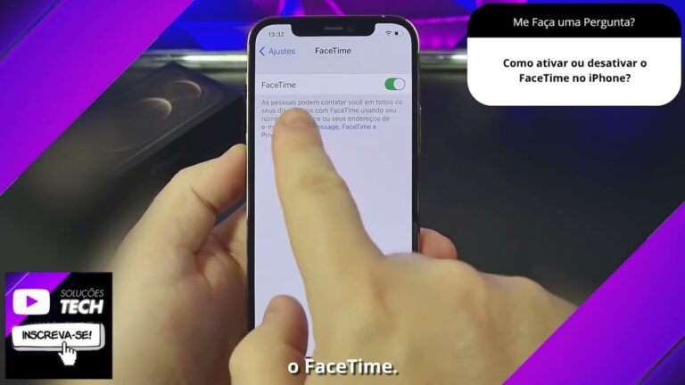 Como ativar ou desativar o FaceTime no iPhone❓