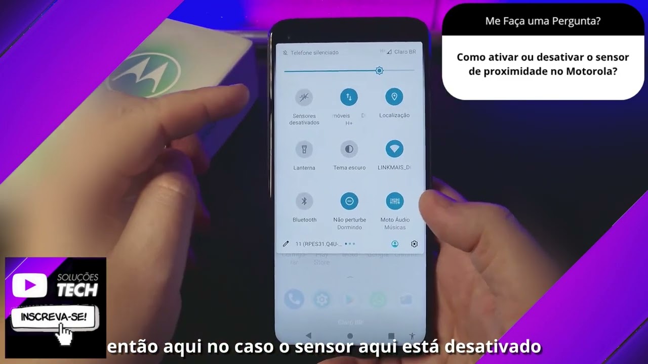 Como ativar ou desativar o sensor de proximidade no Motorola❓