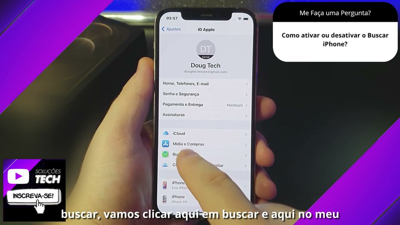 Como ativar ou desativar o Buscar iPhone❓