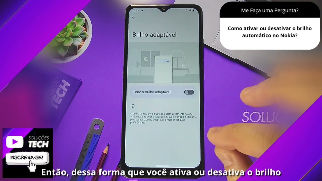 Como ativar ou desativar o brilho automático no Nokia❓
