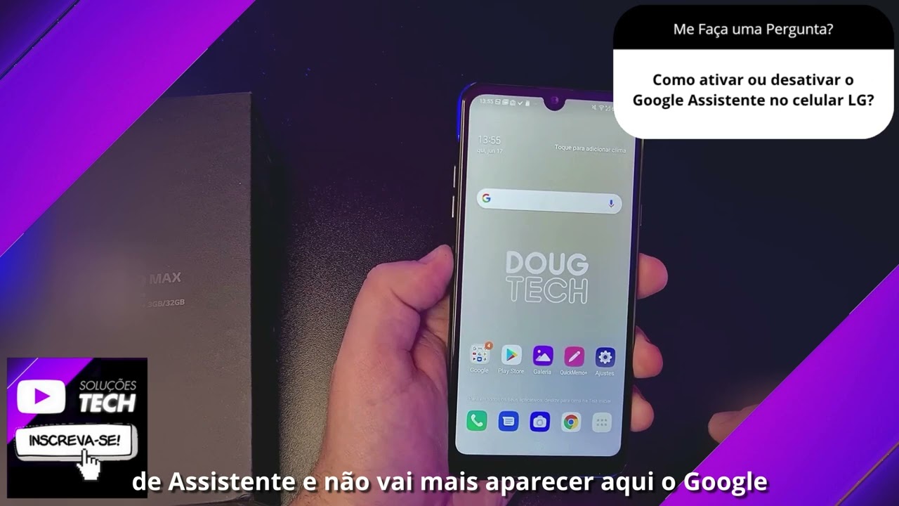 Como ativar ou desativar o Google Assistente no celular LG❓