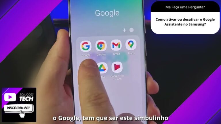 Como ativar ou desativar o Google Assistente no Samsung❓