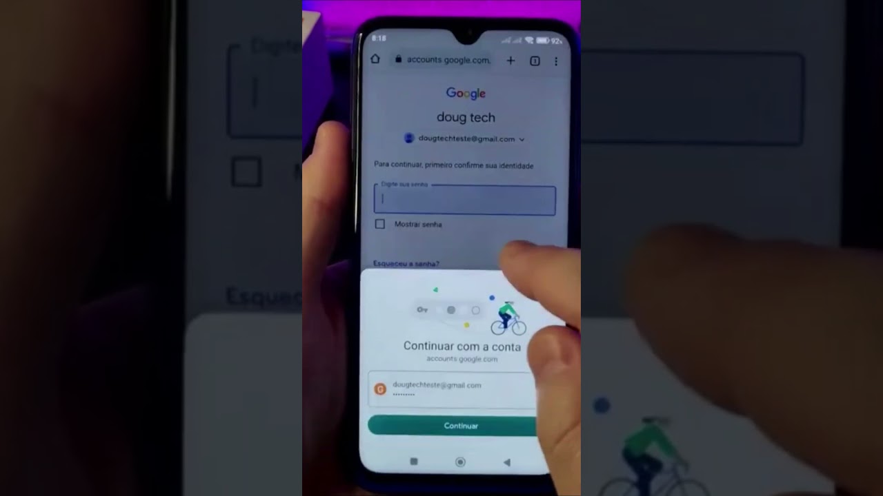 ► Como alterar o telefone da autenticação da conta Google no Xiaomi #Shorts