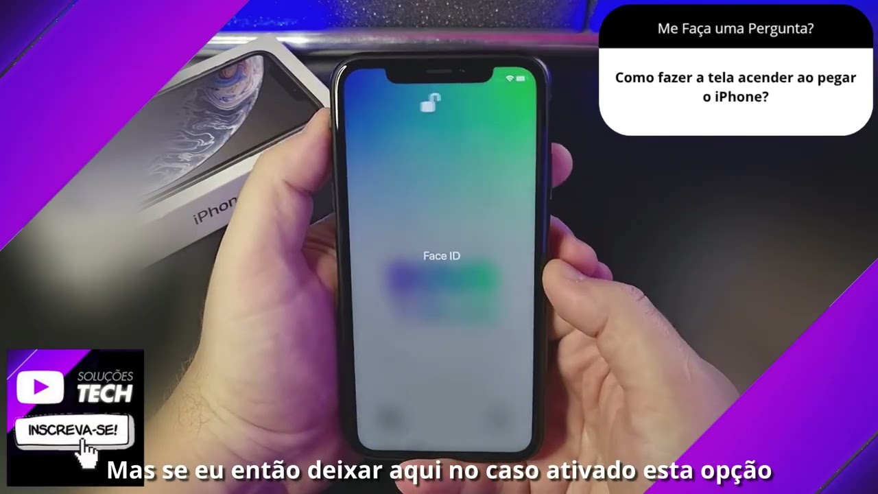 Como fazer a tela acender ao pegar o iPhone❓