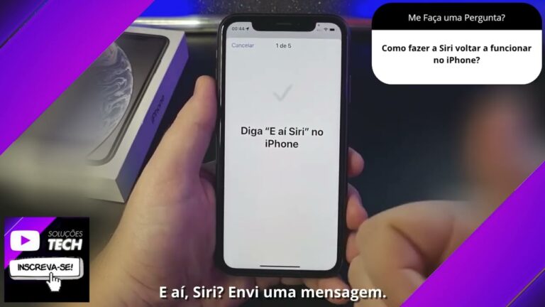 Como fazer a Siri voltar a funcionar no iPhone❓