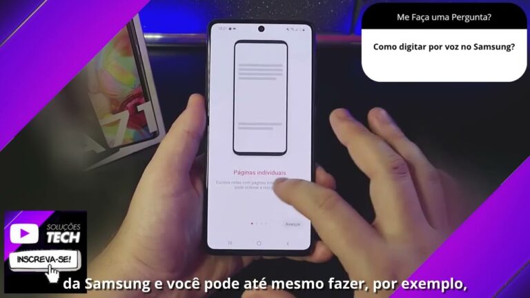 Como digitar por voz no Samsung❓