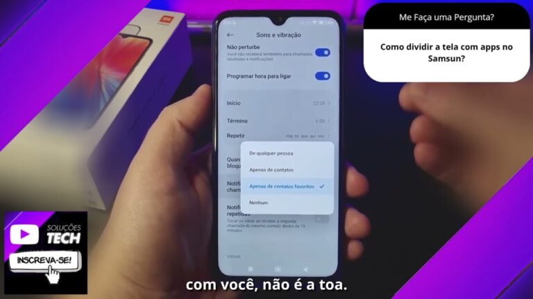 Como dividir a tela com apps no Samsun❓