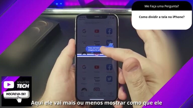 Como dividir a tela no iPhone❓