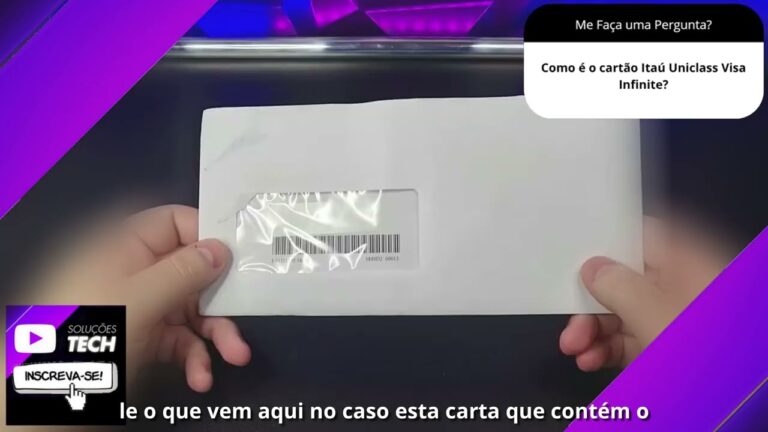 Como é o cartão Itaú Uniclass Visa Infinite❓