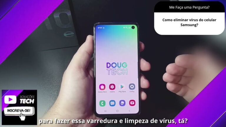 Como eliminar vírus do celular Samsung❓