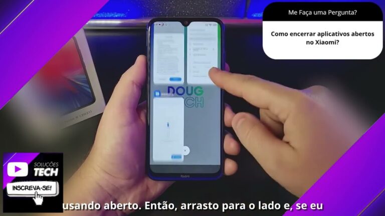 Como encerrar aplicativos abertos no Xiaomi❓