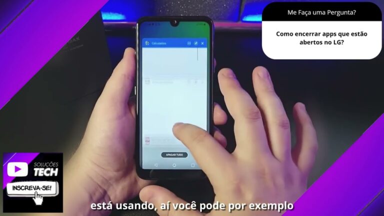 Como encerrar apps que estão abertos no LG❓