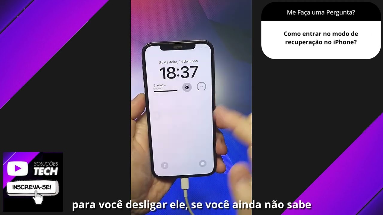 Como entrar no modo de recuperação no iPhone❓